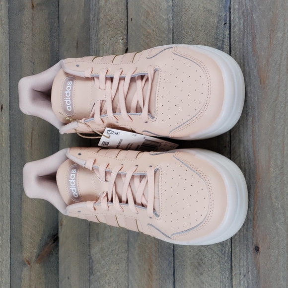 adidas Postmove Basketball Inspired Women's Essential Sneakers Halo Blush - Picture 5 of 10